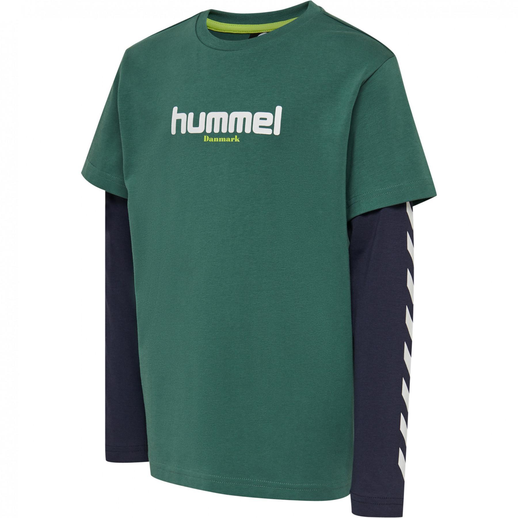 Maglietta a maniche lunghe bambino Hummel hmlhikaro