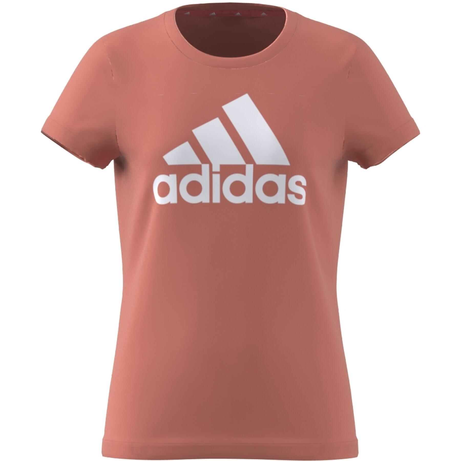T-shirt bambina in cotone adidas Essentials Big Logo