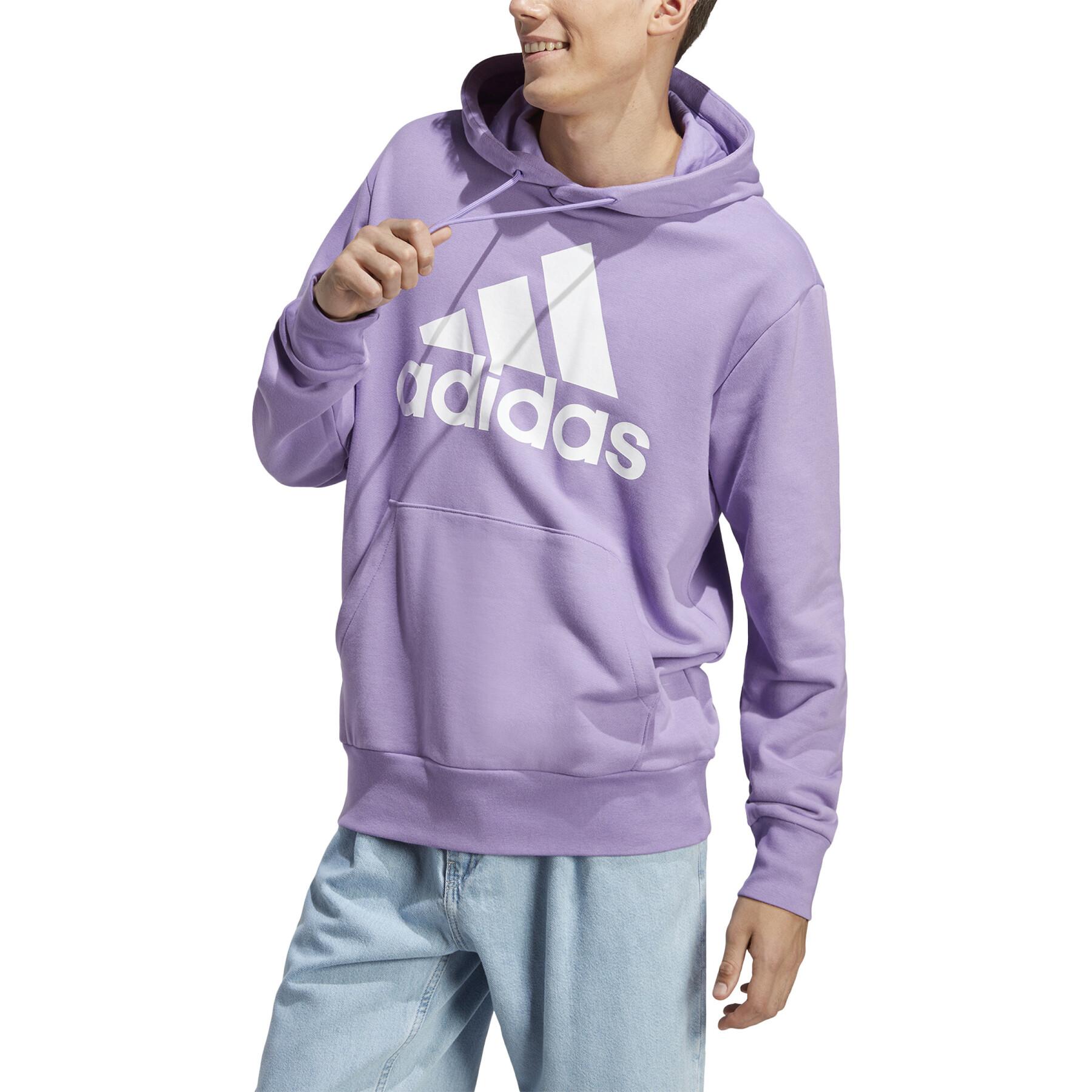 Sweatshirt pile con cappuccio adidas Essentials Big Logo