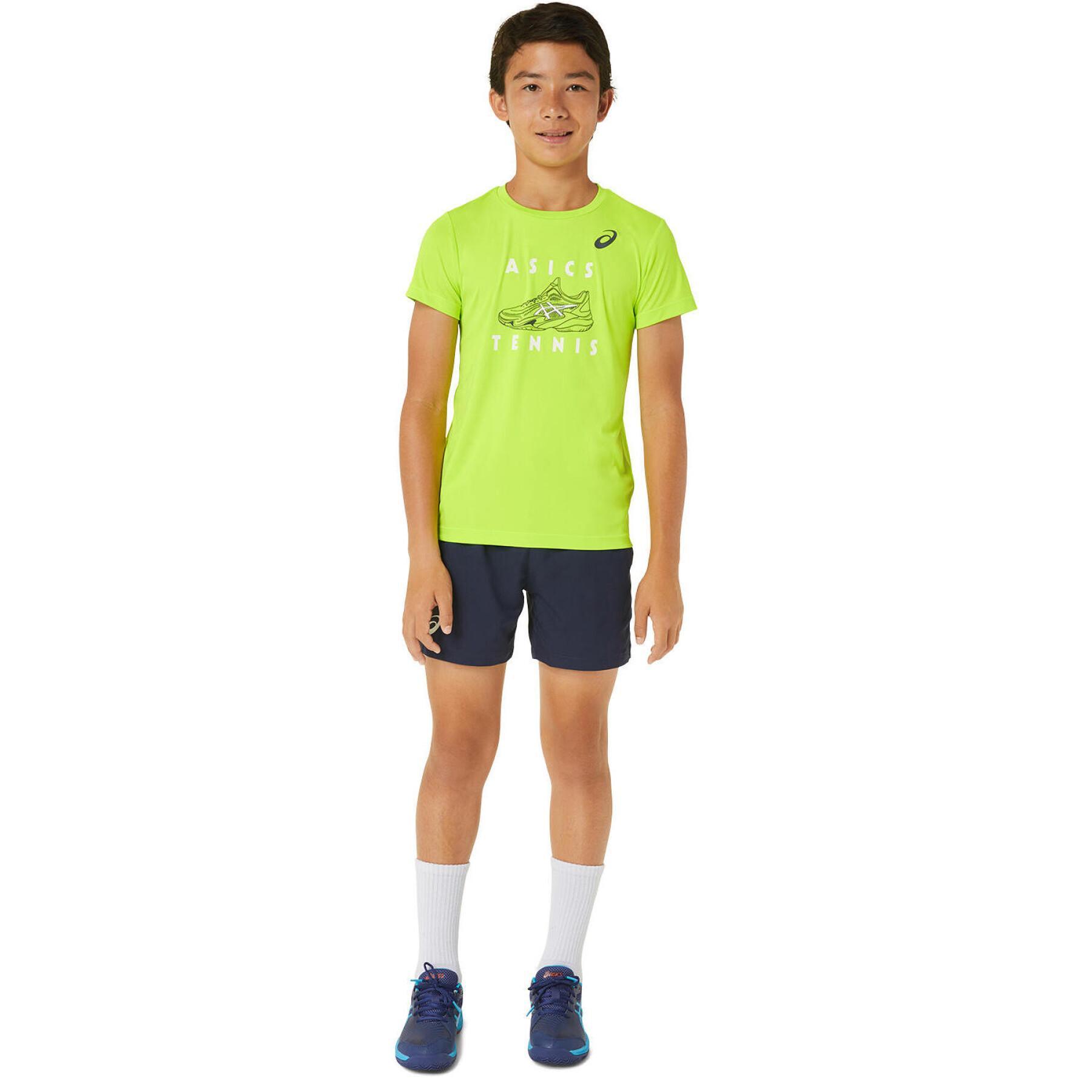 Camicia da tennis per bambini Asics graphic