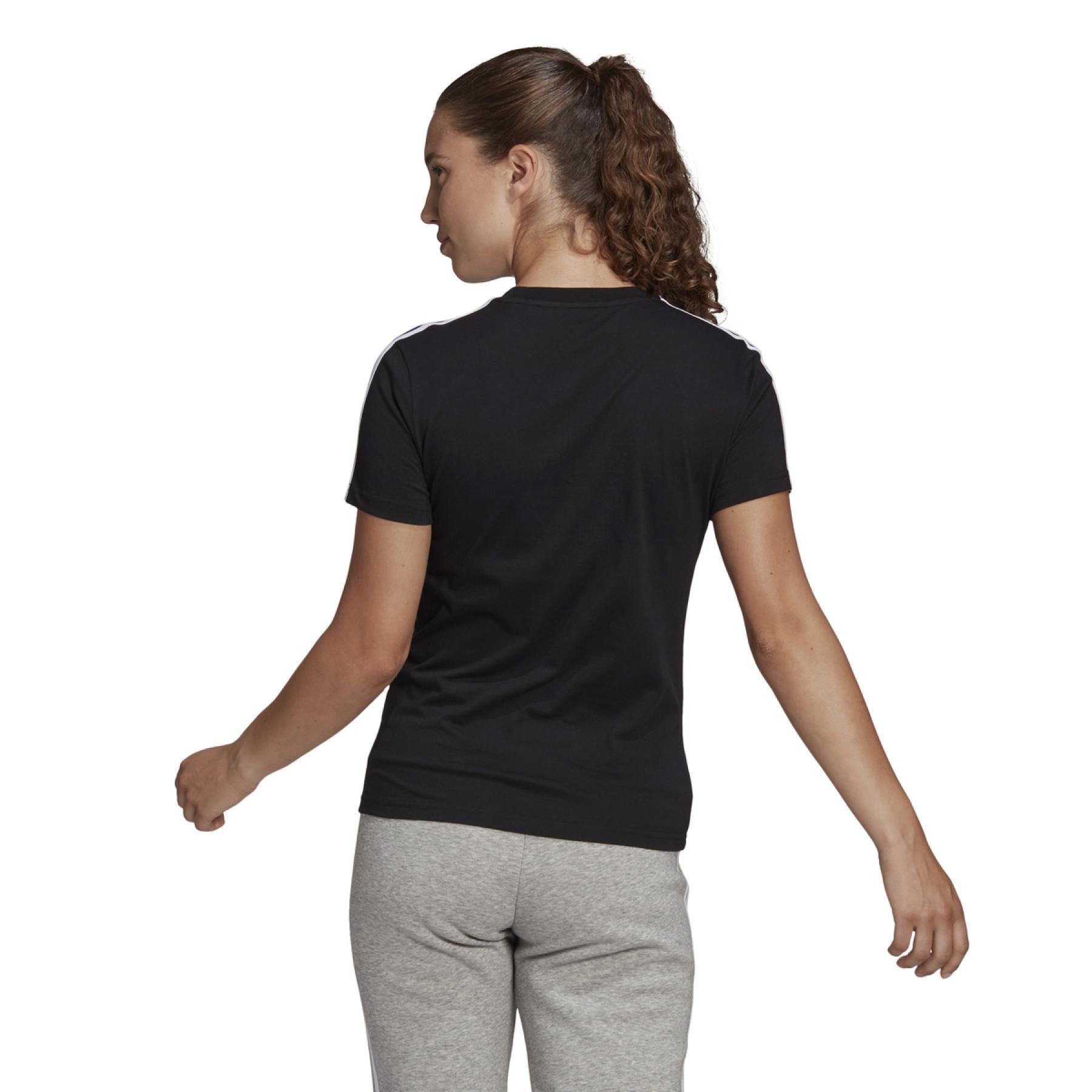 T-shirt donna adidas Essentials Slim 3-Bandes