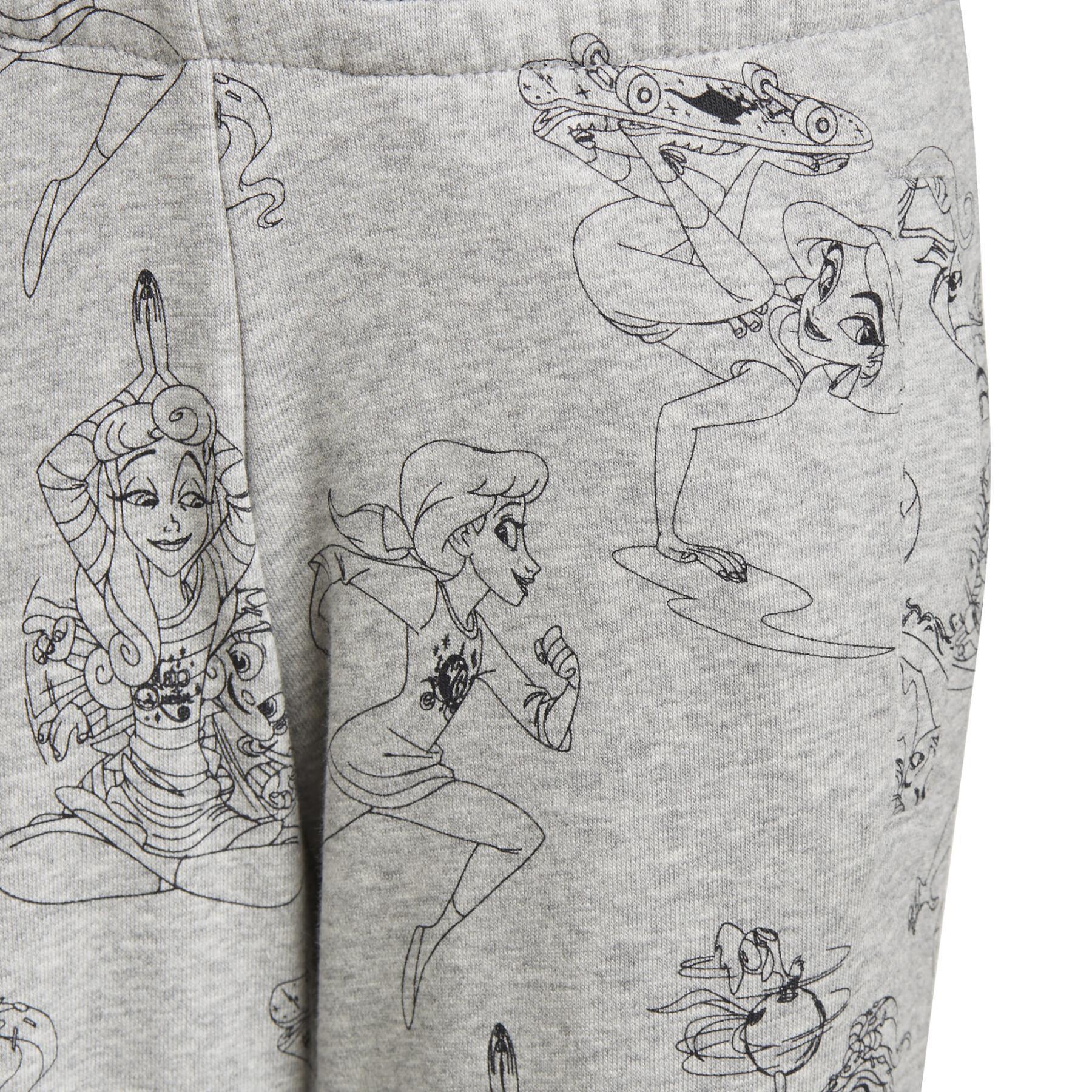Pantaloni per bambini adidas Disney Comfy Princesses