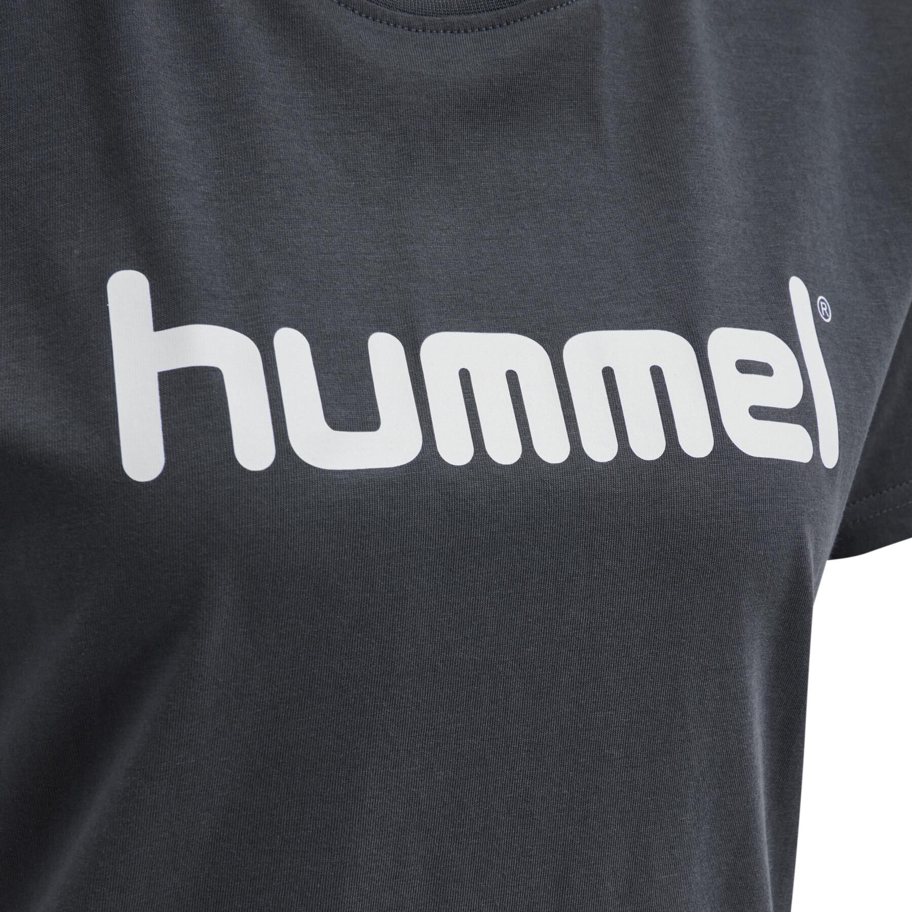 Maglietta donna in cotonego Hummel GO