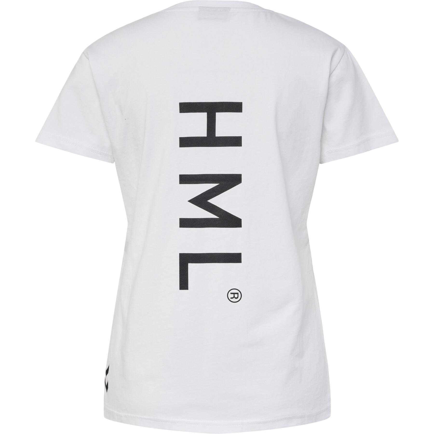 T-shirt donna in cotone Hummel HmlCourt