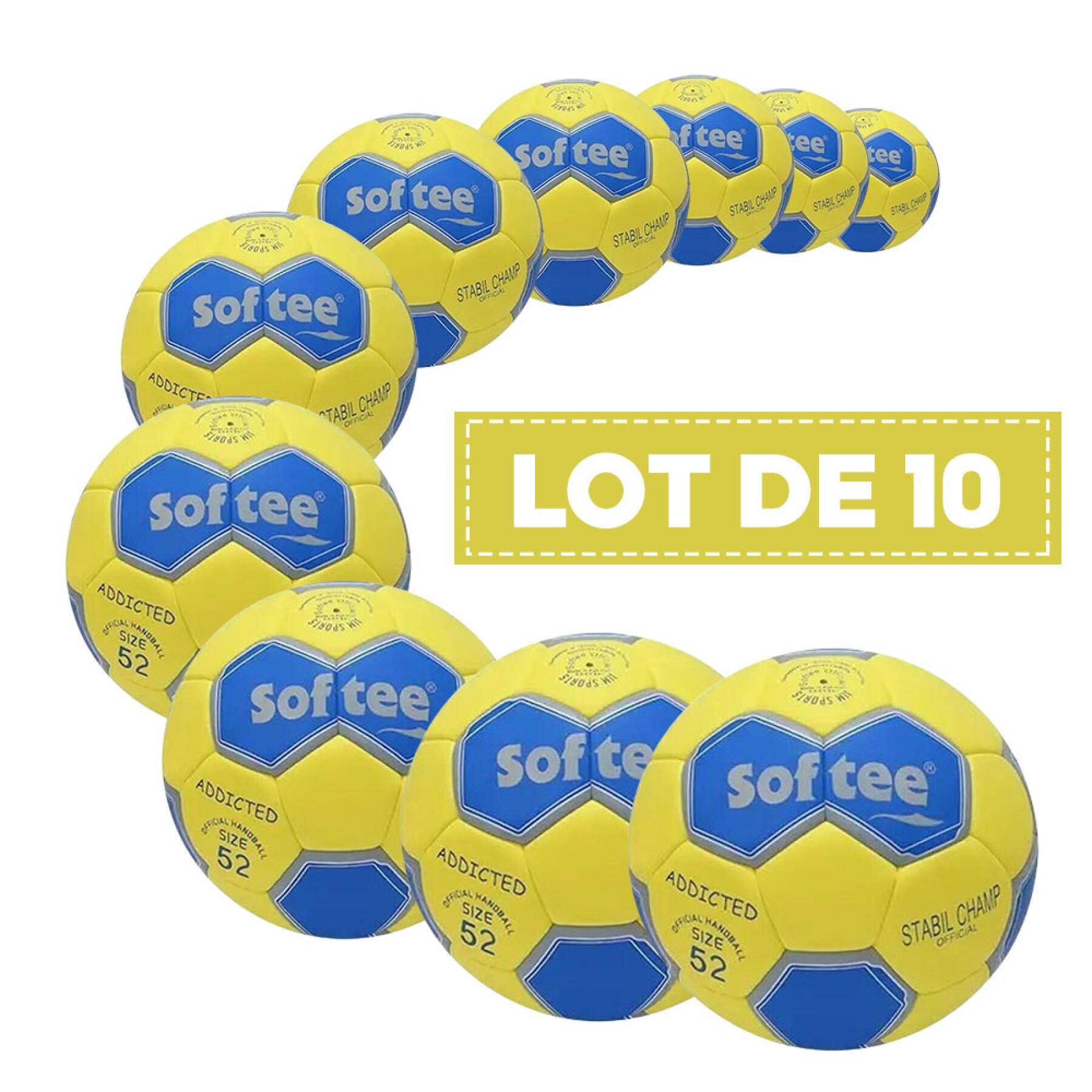Confezione da 10 palloncini Softee Addicted [Taille1]