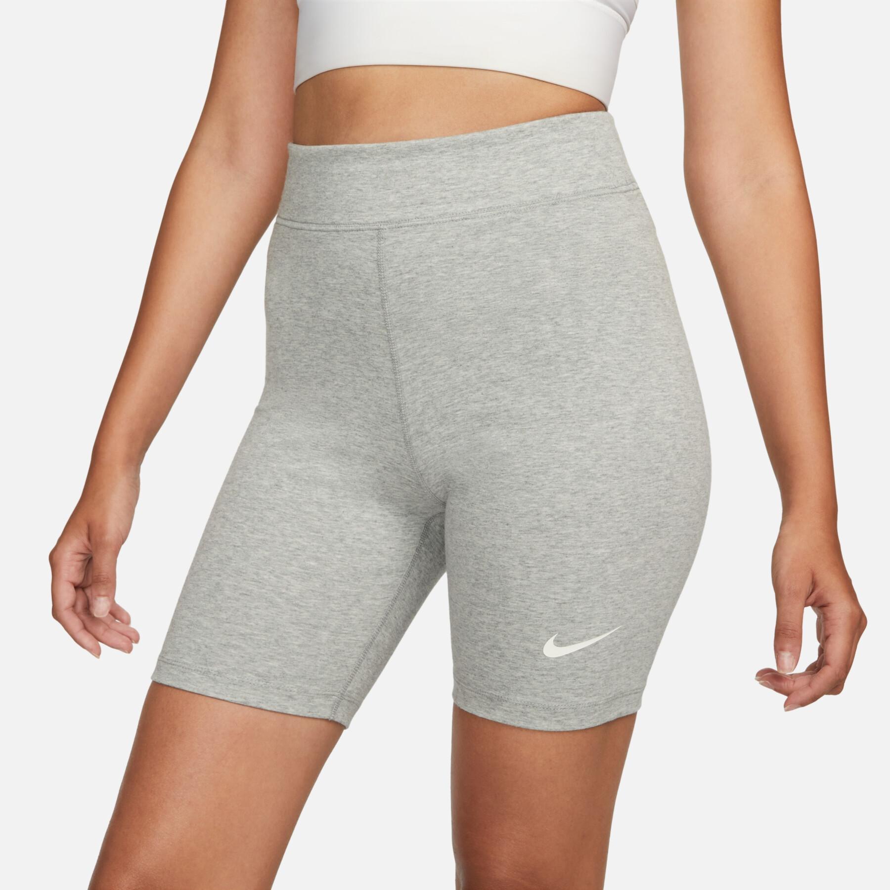 Pantaloncini a vita alta da donna Nike Classics 8In