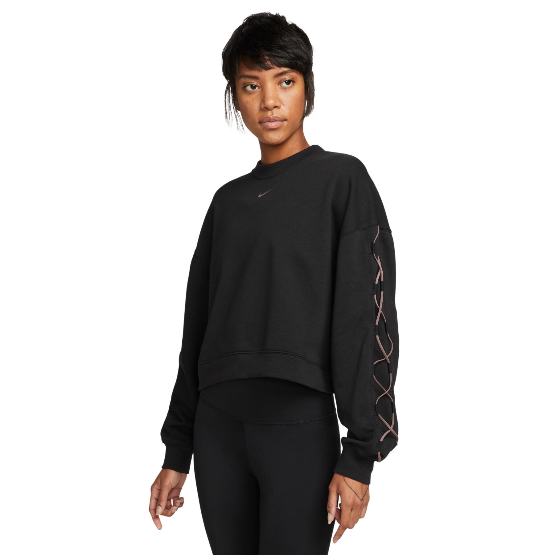 Sweatshirt donna Nike Dri-Fit Get French Terry Novelty