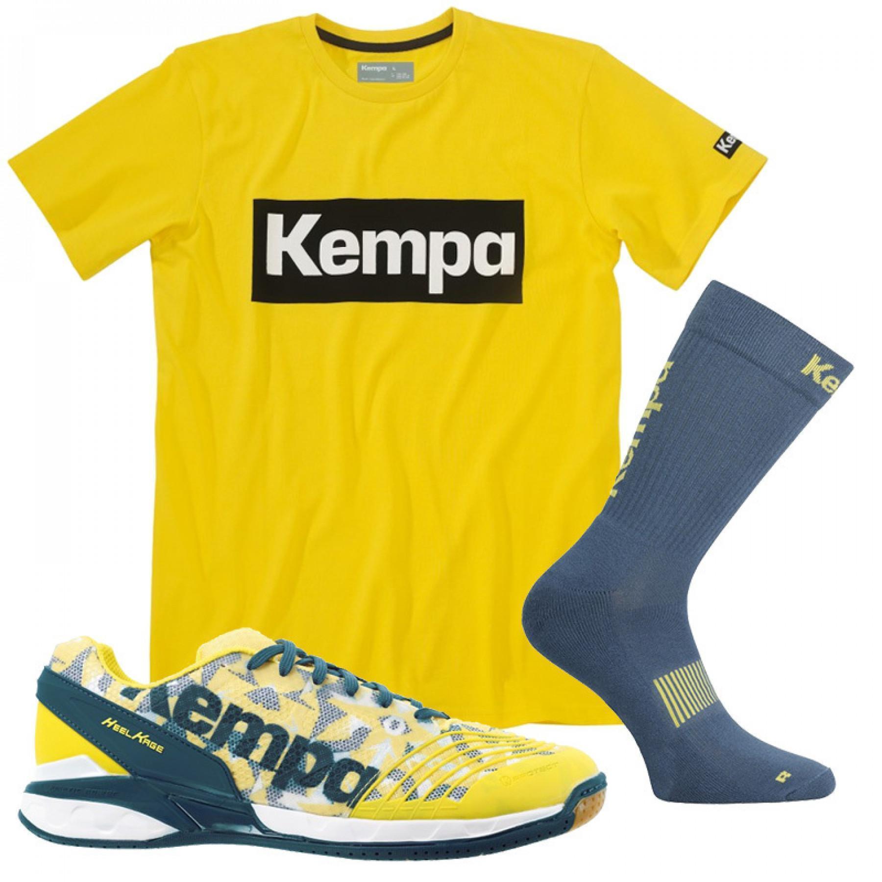 Confezione Kempa One (chaussures + t-shirt + chaussettes)