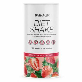 Confezione x 6 proteine Biotech USA diet shake - Fraise - 720g