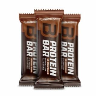 Confezione da 16 cartoni di barrette proteiche snack Biotech USA - Double chocolat