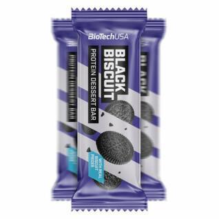 Barrette proteiche da dessert Biotech USA - Black biscuit