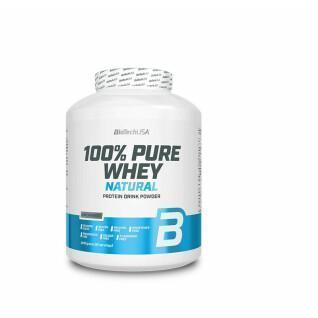 Barattolo di proteine del siero di latte 100% pure Biotech USA - Neutre - 2,27kg