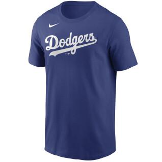 Maglietta Los Angeles Dodgers Cotton Wordmark