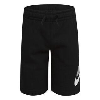 Pantaloncini da bambino Nike Club HBR FT