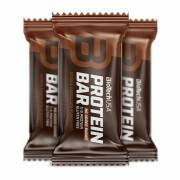 Confezione da 20 cartoni di barrette proteiche snack Biotech USA - Double chocolat
