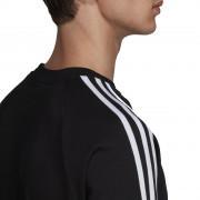 Maglietta adidas 3-Stripes a maniche lunghe nera