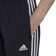 Pantaloni da donna adidas Primegreen Essentials Warm-Up Slim Tapered 3-Stripes
