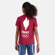T-shirt  per bambini Le Coq Sportif Paris 2024 N° 2