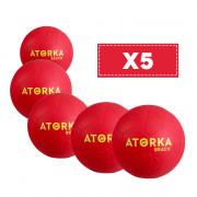 Set di 5 palloni da spiaggia Atorka HB500B